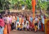 ಅನಂತಾಡಿ: ಕರಿಂಕದಲ್ಲಿ ಭಗವಧ್ವಜ ಪ್ರತಿಷ್ಠಾಪನೆ