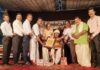ವಿಟ್ಲ: ಜಾತ್ರೋತ್ಸವದ ಸಾಂಸ್ಕೃತಿಕ ಕಾರ್ಯಕ್ರಮದಲ್ಲಿ ಪದ್ಮಶ್ರೀ ಪುರಸ್ಕೃತ ಹರೇಕಳ ಹಾಜಬ್ಬರವರಿಗೆ ಸನ್ಮಾನ