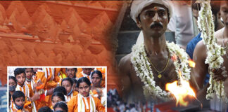 ವಿಟ್ಲ: ಜಾತ್ರಾ ನಿಮಿತ್ತ ದೇವಾಲಯ ತಲುಪಿದ ಹಸಿರುವಾಣಿ ಮೆರವಣಿಗೆ ಹಾಗೂ ಶ್ರೀ ಅರಸು ಮುಂಡಾಲತ್ತಾಯರ ದೈವದ ಭಂಡಾರ