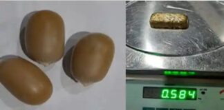 ಮಂಗಳೂರು: ಪೇಸ್ಟ್ ರೂಪದಲ್ಲಿ ಅಕ್ರಮ ಚಿನ್ನಸಾಗಾಟ; 29,14,160 ರೂ. ಮೌಲ್ಯದ ಚಿನ್ನ ಕಸ್ಟಮ್ಸ್ ಅಧಿಕಾರಿಗಳ ವಶಕ್ಕೆ..!