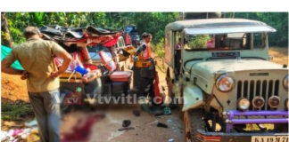 ಪುತ್ತೂರು: ರಿಕ್ಷಾ ಮತ್ತು ಜೀಪು ನಡುವೆ ಭೀಕರ ಅಪಘಾತ; ಮೂವರು ಗಂಭೀರ