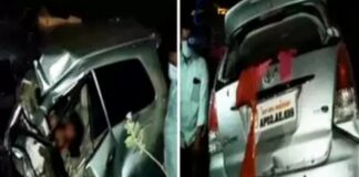 ಮದುವೆ ಮುಗಿಸಿ ಊರಿಗೆ ವಾಪಸ್ ಆಗುತ್ತಿದ್ದವರ ವಾಹನಕ್ಕೆ ಲಾರಿ ಡಿಕ್ಕಿ; 9 ಮಂದಿ ದುರ್ಮರಣ