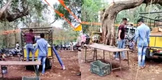 ಗೋವು ಸಮ್ಮೇಳನದಲ್ಲಿ ಮುಸ್ಲಿಂ ವ್ಯಾಪರಿ ಯಾಕೆ ಬೇಕು.!? ಮುಸ್ಲಿಂ ವ್ಯಾಪಾರಿಗಳ ಅಂಗಡಿ ಖಾಲಿ ಮಾಡಿಸಿದ ಭಜರಂಗದಳ