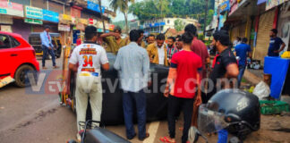 ಪುತ್ತೂರು: ಚಾಲಕನ ನಿಯಂತ್ರಣ ತಪ್ಪಿ ಆಟೋ ರಿಕ್ಷಾ ಪಲ್ಟಿ