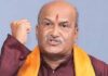 ನಿರ್ಬಂಧದ ಮಧ್ಯೆಯೂ ಗಂಗೊಳ್ಳಿಯಲ್ಲಿ ಪ್ರಮೋದ್ ಮುತಾಲಿಕ್ ಪ್ರತ್ಯಕ್ಷ