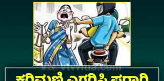 ಪುತ್ತೂರು: ಪಾದಚಾರಿ ಮಹಿಳೆಯ ಕರಿಮಣಿ ಸರ ಎಗರಿಸಿ ಪರಾರಿಯಾದ ಕಳ್ಳರು