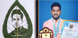 ಉಡುಪಿ: ಯುವ ಕಲಾವಿದನ ಚಾತುರ್ಯ ಮೆಚ್ಚಿದ ಕ್ರಿಕೆಟ್ ದಿಗ್ಗಜ ತೆಂಡೂಲ್ಕರ್