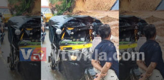 ಮಾಣಿ: ಕಂಟೈನರ್ ಲಾರಿಗೆ ಡಿಕ್ಕಿ ಹೊಡೆದ ಆಟೋ ರಿಕ್ಷಾ; ಮಹಿಳೆ ಗಂಭೀರ