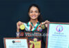 ಬೆಳ್ತಂಗಡಿ: ಅತೀ ಚಿಕ್ಕ ಡಾಟ್ ಮಂಡಲ ಬಿಡಿಸಿ ವರ್ಲ್ಡ್ ಬುಕ್ ಆಫ್ ರೆಕಾರ್ಡ್ ಬರೆದ ಯುವ ಕಲಾವಿದೆ ಸುರಕ್ಷಾ ಆಚಾರ್ಯ