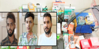 ಬೈಂದೂರು: ಅಂಗಡಿಗೆ ನುಗ್ಗಿ ಮೊಬೈಲ್’ಗಳನ್ನ ಎಗರಿಸಿದ್ದ ಖದೀಮರು ಬಂಧನ