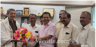ಪುತ್ತೂರು: ಜಿ. ಎಲ್. ಆಚಾರ್ಯ ಸಂಸ್ಥೆಯ ನಿರ್ದೇಶಕ ಜಿ.ಎಲ್.ಬಲರಾಮ್ ಆಚಾರ್ಯ ಅವರಿಗೆ “ವಿಜಯರತ್ನ-2022” ಪ್ರಶಸ್ತಿ – ಶಾಸಕ ಸಂಜೀವ ಮಠಂದೂರು ಮತ್ತು ಮಾಜಿ ಶಾಸಕಿ ಶಕುಂತಲಾ ಶೆಟ್ಟಿ ಅವರಿಂದ ಅಭಿನಂದನೆ