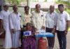 ವಿಟ್ಲ: ಲಯನ್ಸ್ ಕ್ಲಬ್ ವಿಟ್ಲ ಸಿಟಿ ಇದರ ಆಶ್ರಯದಲ್ಲಿ, ಸತೀಶ್ ಕುಮಾರ್ ಆಳ್ವರವರು ಕೊಡ ಮಾಡಿದ ಗ್ಯಾಸ್ ಸಿಲಿಂಡರ್ ವಿತರಣೆ