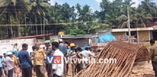 ಕಲ್ಲಡ್ಕ: ಹಠಾತ್ ಕುಸಿದು ಬಿದ್ದ ನಿರ್ಮಾಣ ಹಂತದ ಪಿಲ್ಲರ್..!