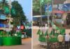 ಪುತ್ತೂರು: ವೀರ ಯೋಧನ ಹೆಸರಿನ ವೃತ್ತಕ್ಕೆ ಹಸಿರು ಹೊದಿಕೆ, ಹಿಂದೂಪರ ಸಂಘಟನೆಗಳ ಆಕ್ರೋಶ