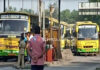 ಸುರತ್ಕಲ್: ಸುಂಕದ ವಿಚಾರವಾಗಿ ಟೋಲ್ಗೇಟ್ ಸಿಬ್ಬಂದಿ ಹಾಗೂ ಶಾಲಾ ಬಸ್ ಸಿಬ್ಬಂದಿ ನಡುವೆ ಮಾತಿನ ಚಕಮಕಿ