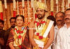 ಹಸೆಮಣೆ ಏರಿದ ಸ್ಯಾಂಡಲ್ವುಡ್ ಜೋಡಿ; “ಸಿಂಹ-ಪ್ರಿಯಾ” ಮದುವೆಯಲ್ಲಿ ಶಿವಣ್ಣ , ಡಾಲಿ ಧನಂಜಯ್ ಸೇರಿದಂತೆ ಹಲವು ಗಣ್ಯರು ಭಾಗಿ