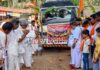 ವಿಟ್ಲ: ಕಲ್ಲೆಂಚಿಪಾದೆ ಶ್ರೀ ಪಿಲಿಚಾಮುಂಡಿ ದೈವಸ್ಥಾನದ ಜೀರ್ಣೋದ್ಧಾರದ ಕಾರ್ಯ ನಿಮಿತ್ತ ಶಿಲಾ ಮೆರವಣಿಗೆ ಮತ್ತು ನಿಧಿ ಸಂಗ್ರಹಣೆ