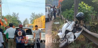 ಪುತ್ತೂರು: ಆಕ್ಟೀವಾ – ಓಮ್ನಿ ಕಾರು ನಡುವೆ ಅಪಘಾತ; ದ್ವಿಚಕ್ರ ಸವಾರ ಗಂಭೀರ