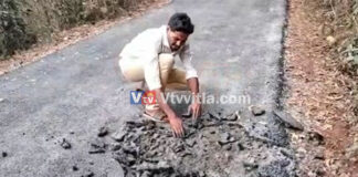 ಬಂಟ್ವಾಳ: ಸರಪಾಡಿ ಕಳಪೆ ಗುಣಮಟ್ಟದ ರಸ್ತೆ ಕಾಮಗಾರಿ-ಸ್ಥಳೀಯರ ಆಕ್ರೋಶ; ತನಿಖೆ ನಡೆಸಲು ಶಾಸಕ ರಾಜೇಶ್ ನಾೖಕ್ ಸೂಚನೆ
