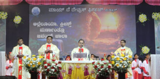 ಪುತ್ತೂರು ಮಾಯ್ ದೆ ದೇವುಸ್ ಚರ್ಚ್ ನಲ್ಲಿ ಈಸ್ಟರ್ ಹಬ್ಬ ಆಚರಣೆ