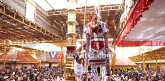 ಪುತ್ತೂರು: ಶ್ರೀ ಮಹಾಲಿಂಗೇಶ್ವರ ದೇವಸ್ಥಾನದಲ್ಲಿ ಜಾತ್ರೋತ್ಸವ ಪ್ರಯುಕ್ತ ಧ್ವಜಾರೋಹಣ
