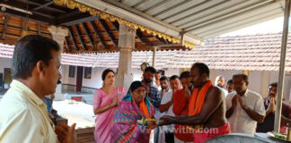 ಪುತ್ತೂರು: ತಿಂಗಳಾಡಿ ಗಾಂಧಿ ನಗರದ ಶ್ರೀ ಮುತ್ತು ಮಾರಿಯಮ್ಮ ದೇವಸ್ಥಾನಕ್ಕೆ ಬಿಜೆಪಿ ಅಭ್ಯರ್ಥಿ ಆಶಾತಿಮ್ಮಪ್ಪ ಗೌಡ ಭೇಟಿ