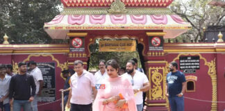 ಕುತ್ತಾರು ಕೊರಗಜ್ಜನ ಸನ್ನಿಧಿಗೆ ಡಿಂಪಲ್ ಕ್ವೀನ್ ರಚಿತಾರಾಮ್ ಭೇಟಿ