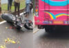 ಕಾಪು: ಬಸ್ ಮತ್ತು ಬೈಕ್ ನಡುವೆ ಅಪಘಾತ; ಓರ್ವ ಮೃತ್ಯು