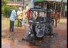 ಕುಂಬಳೆ: ನಿಲ್ಲಿಸಿದ್ದ ಆಟೋರಿಕ್ಷಾಕ್ಕೆ ಆಕಸ್ಮಿಕ ಬೆಂಕಿ