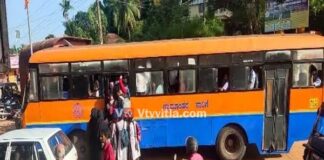 ಪುತ್ತೂರು: ಪ್ರಯಾಣಿಕರ ಓವರ್ ಲೋಡ್ – ಬಸ್ ಓಡಿಸಲು ನಿರಾಕರಿಸಿದ ಕೆಎಸ್ ಆರ್ ಟಿಸಿ ಚಾಲಕ