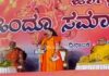 ಆಪತ್ತು ಬಂದಾಗ ಹಿಂದೂ ಮಹಿಳೆಯರು ಶಸ್ತ್ರ ಹಿಡಿಯಲು ಸಿದ್ಧರಿರಬೇಕು : ಸಾಧ್ವಿ ಸರಸ್ವತಿ ದೇವಿ