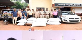 ಪುತ್ತೂರು: ಪುತ್ತೂರು ಗ್ರಾಮಾಂತರ ಠಾಣಾ ಪೊಲೀಸರಿಂದ ಅಡಿಕೆ ಕಳ್ಳತನದ 4 ಆರೋಪಿಗಳ ಬಂಧನ. ಸುಮಾರು ರೂ 4,15,925/- ಮೌಲ್ಯದ ಸೊತ್ತು ವಶಕ್ಕೆ