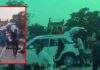 ಅಪಘಾತವಾದ ಕಾರಿನಲ್ಲಿತ್ತು ಅಕ್ರಮ ಮದ್ಯ; ಬಿಟ್ಟಿ ಎಣ್ಣೆಗಾಗಿ ಮುಗಿಬಿದ್ದ ಜನ.!