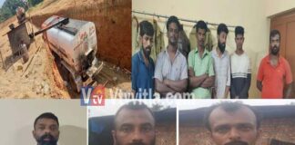 ಬಂಟ್ವಾಳ : ಡಾಮಾರು ಕಳ್ಳತನ ಮಾಡುತ್ತಿದ್ದ ವೇಳೆ ಪೊಲೀಸ್ ದಾಳಿ