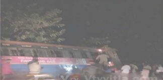 ಕಬಕ: ಬಸ್ – ಬೈಕ್ ನಡುವೆ ಭೀಕರ ಅಪಘಾತ -ಬೈಕ್ ಸವಾರ ಮೃತ್ಯು