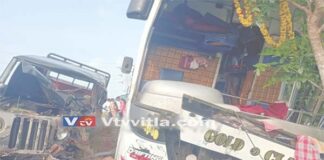 ಕಾರ್ಕಳ: ಖಾಸಗಿ ಬಸ್ – ಜೀಪ್ ನಡುವೆ ಭೀಕರ ಅಪಘಾತ ; ಹಲವರು ಗಂಭೀರ