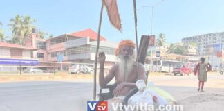 ಉಡುಪಿ:ವೀಲ್ ಚೇರ್ ನಲ್ಲಿಯೇ ಅಯೋಧ್ಯೆಗೆ ಹೊರಟ 60 ವರ್ಷದ ವೃದ್ದ