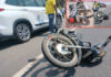 ಬೈಕ್ಗೆ ಕಾರು ಡಿಕ್ಕಿ; ದಂಪತಿ ಸ್ಥಳದಲ್ಲೇ ಸಾವು..!
