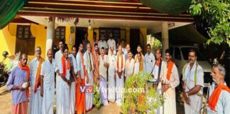 ವಿಟ್ಲ: ಕುಂಡಡ್ಕ ಶ್ರೀ ವಿಷ್ಣುಮೂರ್ತಿ ದೇವಸ್ಥಾನ ಜಾತ್ರಾ ಮಹೋತ್ಸವದ ಪ್ರಯುಕ್ತ ಗೊನೆ ಮುಹೂರ್ತ ಕಾರ್ಯಕ್ರಮ