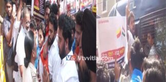 ಮಂಗಳೂರು: ಸಂಸದ ನಳಿನ್ ಕುಮಾರ್ ಕಟೀಲ್ ಮನೆ ಮೇಲೆ ಎನ್ಎಸ್ ಯುಐ ಮುತ್ತಿಗೆ ಯತ್ನ-ಕಾರ್ಯಕರ್ತರು ಪೊಲೀಸ್ ವಶ.!