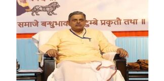 RSS ಸರಕಾರ್ಯವಾಹರಾಗಿ ದತ್ತಾತ್ರೇಯ ಹೊಸಬಾಳೆ ಪುನರಾಯ್ಕೆ