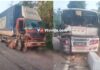 ಬಂಟ್ವಾಳ: ಲಾರಿ-ಖಾಸಗಿ ಬಸ್ ಮುಖಾಮುಖಿ ಡಿಕ್ಕಿ; ಲಾರಿ ಚಾಲಕ ಗಂಭೀರ