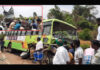 ಓಮ್ಮಿ ಕಾರು ಮತ್ತು ಬಸ್ ನಡುವೆ ಅಪಘಾತ; ಮೂವರು ಸ್ಥಳದಲ್ಲೇ ಸಾವು, 6 ಮಂದಿ ಗಾಯ.!