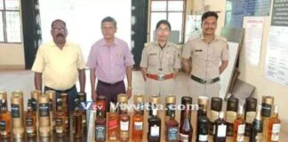 ಬ್ರಹ್ಮಾವರ : ಬಿಜೆಪಿ ಯುವ ಮೋರ್ಚಾ ಮುಖಂಡನ ಮನೆ ಮೇಲೆ ಅಬಕಾರಿ ದಾಳಿ : ಓರ್ವ ಅರೆಸ್ಟ್