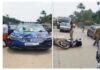 ಬಂಟ್ವಾಳ: ಕಾರು ಮತ್ತು ಬೈಕ್ ನಡುವೆ ಭೀಕರ ಅಪಘಾತ : ಸವಾರ ಗಂಭೀರ