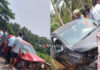 ಬಂಟ್ವಾಳ: ಕಾರುಗಳ ನಡುವೆ ಮುಖಾಮುಖಿ ಡಿಕ್ಕಿ; ಇಬ್ಬರಿಗೆ ಗಾಯ..!