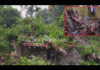 ಮನೆ ಮೇಲೆ ಬಿದ್ದ ಬೃಹತ್ ಮರ; ಅಪಾಯದಿಂದ ಪಾರು..!