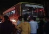 ಬಸ್ ಢಿಕ್ಕಿ ಹೊಡೆದು ಮಹಿಳೆ ಸಾವು..!