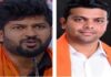 ಪುನೀತ್ ಕೆರೆಹಳ್ಳಿ ಪರ ಪೊಲೀಸ್ ಠಾಣೆಯ ಮುಂದೆ ಪ್ರತಿಭಟನೆ; ಪ್ರತಾಪ್ ಸಿಂಹ ಸೇರಿದಂತೆ ಶಾಸಕ ಹರೀಶ್ ಪೂಂಜ ಮತ್ತು ಇತರರ ವಿರುದ್ಧ ಪ್ರಕರಣ ದಾಖಲು