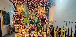 ವಿಟ್ಲ ಪೊಲೀಸ್ ಠಾಣೆಯಲ್ಲಿ ಆಯುಧ ಪೂಜೆ ಸಂಭ್ರಮ